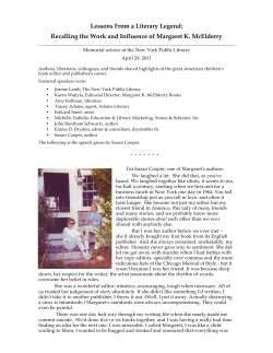 Lessons From a Literary Legend