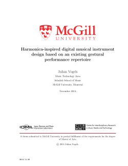 Harmonica-inspired digital musical instrument design based on an