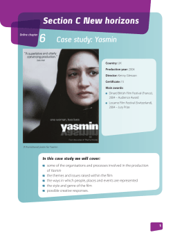 Case Study 6: Yasmin
