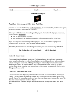 The Hunger Games - The Robinson Read