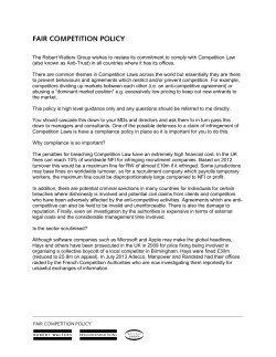 The Robert Walters Group wishes to restate its commitment to