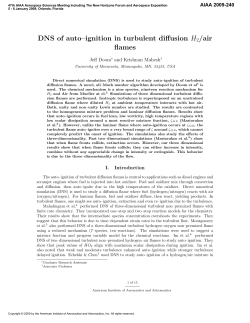 DNS of auto-Ignition in turbulent diffusion hydrogen/air flames