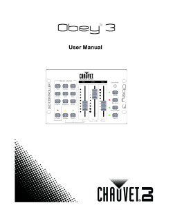 Obey 3 User Manual Rev. 4 Multi-Language