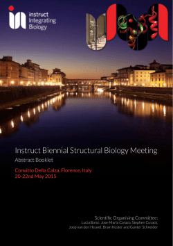 Abstract Booklet IBSBM2015 Abstract Booklet