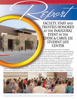 MCS Semi-annual Report - Spring 2016