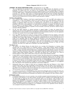 Cherney v Deripaska [2008] APP.L.R. 07/03