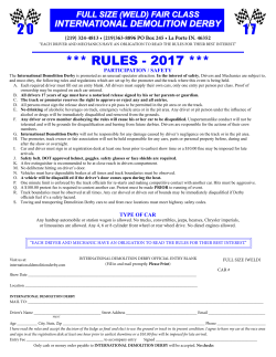 2017 Full Size Weld - International Demolition Derby