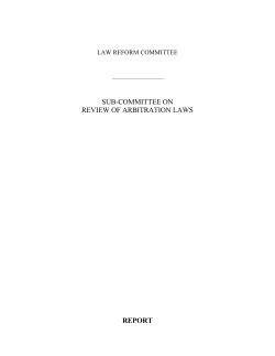 Review of Arbitration Laws