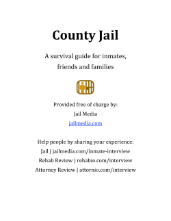 County Jail - Jail Media