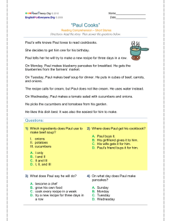 Paul Cooks - English for Everyone