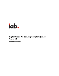 Digital Video Ad Serving Template (VAST)