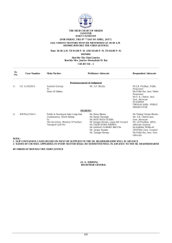 for friday, the 07 th day of april, 2017