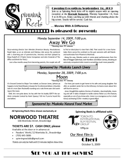 norwood theatre - Spinning Reels