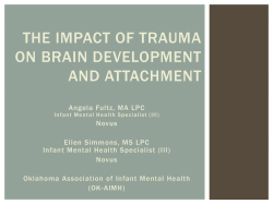 the impact of trauma on brain development