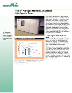PRISM Nitrogen Membrane Systems