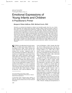 Emotional Expressions of Young Infants and Children