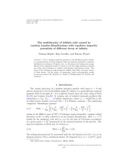 The multiformity of Lifshits tails caused by random Landau