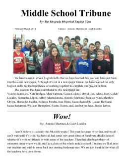 Middle School Tribune