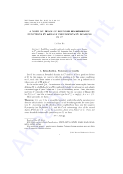 Full Text  - Bulletin of the Korean Mathematical Society