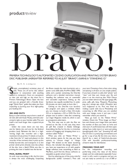 Singer - Primera Technology Inc.