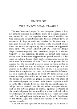 the emotional plague