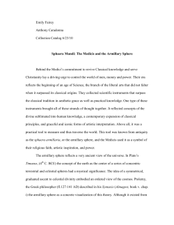 Collection Medici Scientific Instruments Anthony