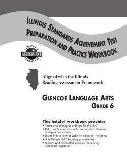 illinois standards achievement test preparation and practice