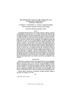 From the Institute of Physiology, University o/Chile