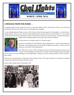 march / april 2016 - Temple Beth Israel