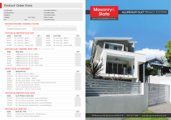 Privacy Screens - Aluminium Slat