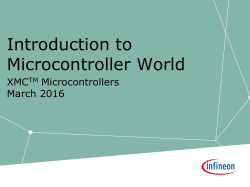 Training Introduction to Microcontroller World