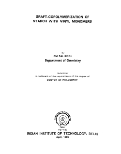 GRAFT-COPOLYMERIZATION OF STARCH