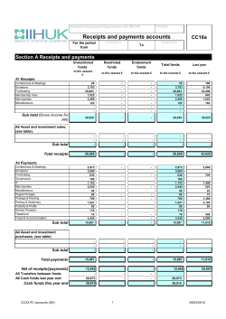 Spreadsheet version of CC16a