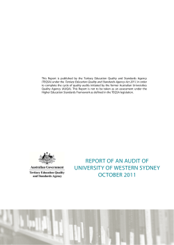 University of Western Sydney