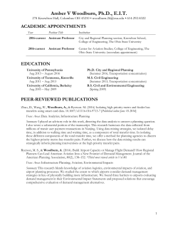 Amber V Woodburn, Ph.D., E.I.T.