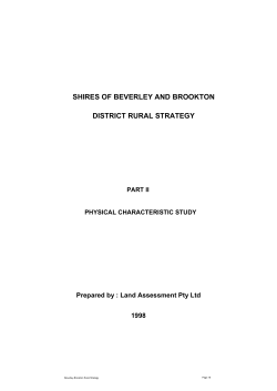 Physical Charactertistic Study
