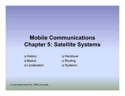 Satellite Systems