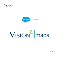 Maps User Guide - Vision-e