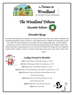 the Newsletter - The Terrace at Woodland