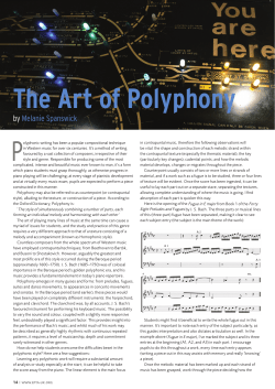 The Art of Polyphony