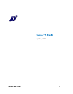 CursorFX Guide - Stardock Corporation