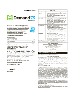 Label - Florida Keys Mosquito Control District