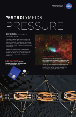 Astrolympics Pressure