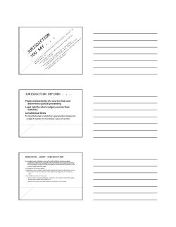 jurisdiction defined