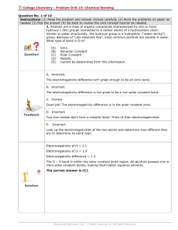 Problem Solving Drill - Rapid Learning Center