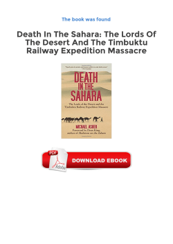 Free Death In The Sahara: The Lords Of The Desert And The