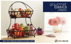 Gourmet Basics by Mikasa Look Book