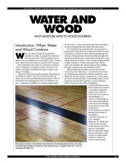 Water and Wood - Crescent Hardwood Supply