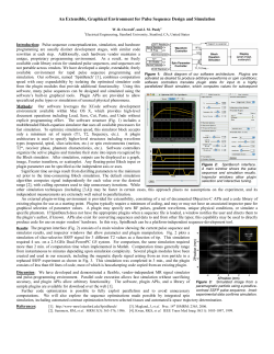 An Extensible, Graphical Environment for Pulse