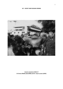 SL7: SOVIET AND RUSSIAN CINEMA